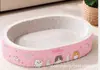 Rascador para Gatos de Cartón Kraft Blanco Cama para Gatos Integrada Resistente al Desgaste Resistente a los Arañazos Sin Desprendimiento Juguete Afilador de Garras para Gatos de Papel Corrugado En Stock Venta al por Mayor