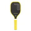 Raquete de pickleball em fibra de carbono na cor de sobremesa para treino de tacadas precisas, mini raquete de evento