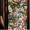 Película para Vidrio de Ventana Oficina Sala de Estar Ventana Luz de Colores Translúcida Privacidad Adhesivo Estático para Vidrio