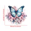 Fondo de pantalla de Mariposa con Alas Grandes de Dibujos Animados Transfronterizo para Jardín Dormitorio Habitación Cálida Infantil Pegatinas Decorativas Pegatinas de Pared Creativas de Cabecera