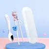 Palillos para niños transfronterizos al por mayor palillos de silicona para aprender palillos auxiliares uno o dos palillos ortopédicos palillos de entrenamiento para bebés de 2 a 4 años