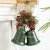 Nuevas decoraciones navideñas vintage transfronterizas, campanas, colgantes para árbol de Navidad, decoración del hogar, arreglo de ambiente