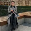 2025 Popular Cálido y Engrosado Acolchado Nuevo Traje Abrigo de Lana Exterior Profesional de Lana para Mujer Invierno Longitud Media