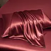 Funda de almohada de verano de seda de hielo 48x74 cm Par para uso doméstico, Funda interior para almohada completa, Toalla refrescante individual para almohada 2