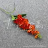 Flores Artificiales Delphinium y Phalaenopsis para Decoración del Hogar, Accesorios para Fotografía de Bodas, Narcisos Falsos Grandes para Pasillos de Bodas