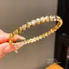Pulseira com Fivela de Encaixe em Forma de Cobra Banhada a Ouro Real 18K Moda Retrô Pulseira Elegante Luxo Acessível Joias de Alta Qualidade para Mulheres