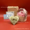 Pastel Personalizado de Corazón de Oro de 52mg Feliz Cumpleaños Moneda de Oro Pieza de Oro Oro Puro 999 Regalo del Día de San Valentín Chino