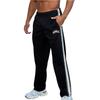 Pantalones rectos para hombre con cinta americana de primavera y otoño transfronterizos, pantalones holgados, pantalones casuales deportivos de fitness, pantalones de sudor para hombre