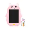 Dibujo LCD de Zodiac de Dibujos Animados para Niños, Tablero de Escritura LCD, Tablero de Dibujo con Energía de Luz LCD, Tablero de Graffiti, Tablero de Escritura de Animales