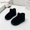 Algodão de neve 28-32 jardas grande algodão sapatos esportivos infantis sapatos de menino sola macia sapatos para bebês aprenderem a andar botas de neve infantis