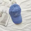 Gorra de Béisbol Bordada a Cuadros Estilo Coreano para Mujer, Gorra con Visera de Alta Gama para Protección Solar, Sombrero Nuevo de Ala Ancha para Primavera y Verano para Uso Diario