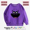 Moletom de Algodão Poppy Playtime Infantil Jaqueta Casual de Outono Roupas para Meninos