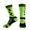 Calcetines Zhuji Profesionales de Ciclismo Compresión Calcetines Deportivos Transpirables Absorbentes de Sudor Resistentes al Desgaste Calcetines Largos para Ciclismo al Aire Libre