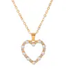 Collar de perlas nuevo transfronterizo para mujer diseño de moda retro sentido de diseño cadena de clavícula de amor apilada cadena para suéter de otoño e invierno venta al por mayor