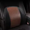 Cojín de Asiento de Coche Verano Hielo Ratán Transpirable Antideslizante Enfriamiento Cojín de Asiento de Coche Soporte Lumbar Universal Cojín de Asiento de Oficina