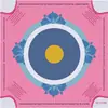 Alfombrilla de Mahjong Más Vendida de Amazon Goma Más Tela Alfombrilla de Mahjong Familiar Venta al por Mayor Diseño de Elemento de Tendencia Nacional
