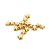 200 pçs/pacote CCB contas soltas de prata dourada estrela de cinco pontas contas amor posicionamento contas diy pulseira contas acessórios