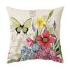 Funda de Almohada Nueva Amazon Estampado Floral Retro Decoración del Hogar Funda de Cojín Cojín de Dormitorio Cojín Venta al por Mayor