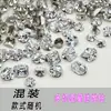 Decoraciones para arte de uñas de circonita cúbica multifacética en forma de estrella, sin base, al por mayor, con un brillo deslumbrante, bolas de diamante terminadas, diamantes grandes para arte de uñas
