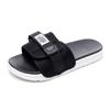 Chinelo de Sola Grossa para Verão Feminino para Uso Externo 2022 Novo Chinelo Antiderrapante para Casal Sapatos de Praia Plataforma da Moda Velcro