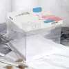 Caixa Plástica Transparente para Bolo Barbie 4-14 polegadas Caixinha Transparente para Contorno de Bolo de Aniversário Caixa para Embalagem de Mousse para Assar Presente