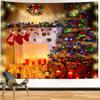 Suministro directo de fábrica tela de fondo navideño tela de decoración de pared tapiz decoración del hogar tapiz toalla de playa
