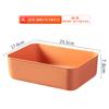 Caja de Almacenamiento de Plástico con Tapa Caja para Guardar Ropa Interior Calcetines en el Armario Contenedor para Guardar Bloques de Construcción de Juguete Cesta para Guardar Bocadillos Libros Ilustrados