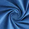 Punto de fábrica dos colores sarga terciopelo súper suave seda plana tela de arena cojín almohada ropa tela de franela venta al por mayor