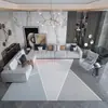 Tapete de área grande para uso doméstico, tapete estilo nórdico, tapete simples para sala de estar, tapete para mesa de centro, tapete para sofá, tapete para quarto, tapete de cobertura total para o cômodo inteiro, tapete de cabeceira