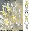 Accesorios populares para uñas populares en línea oso de metal móvil amor actividad calavera conejo accesorios para uñas de fototerapia