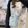 Nueva Bolsa Ligera para Teléfono Estilo Japonés, Bolsa para Botella de Agua al Aire Libre, Bolso Cruzado Portátil, Bolso Pequeño Casual Simple para Estudiantes, Mujeres
