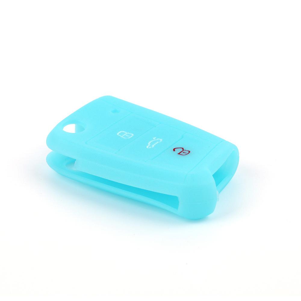 大众斯柯达折叠3键途安L高尔夫7凌渡新明锐柯珞克