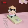 Adorno para Soporte de Teléfono Móvil Femenino Hui'An, Decoración de Escritorio Linda Versión Q Cultural y Creativa de Quanzhou, Recuerdo Turístico del Sur de Fujian
