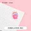 Pegamento en crema para bricolaje, funda de teléfono, horquilla, material, caramelo, animal, fruta, comida, juego, resina, pegamento, accesorios, colección, venta al por mayor