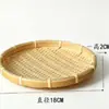 Estante para Snacks de Bambú, Cesta de Frutas, Estante de Almacenamiento Multicapa Tejido a Mano, Cesta de Almacenamiento China, Bandeja de Bambú Decoración de Boda