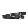 Cinto Novo Transfronteiriço Feminino Arco do Triunfo Cinto com Fivela de Pino Pingente Feminino Cinto para Vestido de Terno Estilo Maillard Feminino