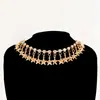 Estrella de Cinco Puntas Galvanizada Seleccionada Cuidadosamente con Cadena Incrustada de Diamantes Borla Personalizada Vintage para Manualidades Accesorios de Ropa Joyería Decoración de Cortina
