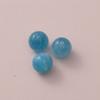 12mm Sonho céu estrelado glitter cor contas redondas buraco reto contas soltas pulseira brincos acessórios femininos material DIY jóias