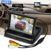 Monitor/Tela de Carro Universal de Vídeo Yuanchi 12V, Suporta Cartão Tf, Gravação em Loop, Exibição Automática de Imagens de Ré