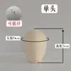 Soporte para Sombrero de Cabeza de Maniquí, Soporte para Sombrero de Cabeza de Muñeco, Soporte de Exhibición para Pelucas, Propósito de Exhibición de Cabezales de Maniquí Bajos