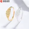 Anillo abierto liso de plata 925, estilo chino nuevo, patrón vintage, joyería de nicho transfronteriza, anillo de accesorio de mano de alta gama para mujer
