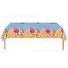 Bestseller Transfronterizo 67 Set de Suministros para Decoración de Fiesta de Helados de Verano Platos de Papel Servilletas de Papel Mantel Montaje de Ambiente de Fiesta