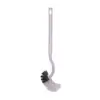 Cepillo para inodoro japonés forma de S mango largo cerdas suaves cepillo de limpieza de inodoro inodoro inodoro descontaminación cepillo para inodoro de cerdas duras venta al por mayor