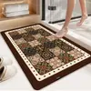 Alfombrillas de Baño Nuevas Más Vendidas Transfronterizas, Alfombrillas para Pies de Lodo Diatomeas Absorbentes de Agua de Secado Rápido, Resistentes a Manchas, Resistentes al Desgaste, Antideslizantes, Venta al por Mayor