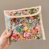 Elásticos Coloridos para Meninas, Prendedores de Cabelo do Tamanho do Polegar para Crianças, Elásticos para Cabelo de Bebê Que Não Danificam o Cabelo, Pequenos Acessórios de Cabelo para Bebê