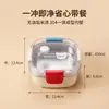 Lonchera de acero inoxidable 304 transfronteriza, portátil y compacta, caja de frutas de grado alimenticio, lonchera, caja de almacenamiento para refrigerador, caja para conservar la frescura