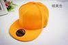Fabricantes suministro gorra de béisbol de color sólido con placa de luz para hombre y mujer, combinable, hip-hop, hip hop, sombrero para baile callejero, sombrero casual de visera plana para compras, tendencia, venta al por mayor