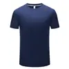 Camiseta de Algodón Puro de Secado Rápido Cuello Redondo Manga Corta Camisa Cultural Ropa de Trabajo DIY con Logo Impreso Uniforme de Clase Grupo Corporativo Impresión de Cuerpo Completo