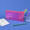 Bolsa con cierre de cremallera de PVC logo personalizado fábrica impermeable transparente 30 micras almacenamiento bolsa para cosméticos ropa empaque de plástico