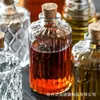 Garrafa de Uísque de Vidro Transparente Ondulado Criativo Garrafa de Vinho Tinto para Autocultivo Feminino Garrafa de Frutas